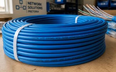Cat5e cable rolls Pretoria: quality network cabling for fast, reliable connections.